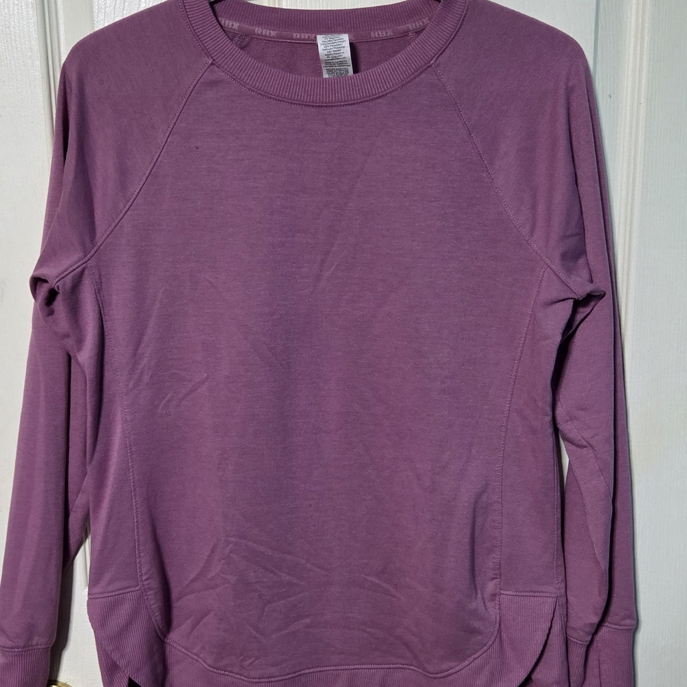 RBX Women's Purple Crew Neck Sweater